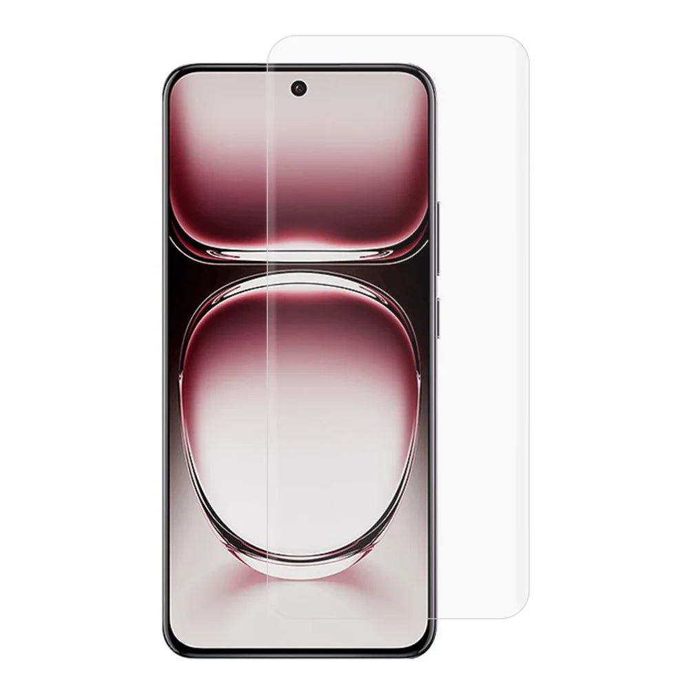 For Oppo Reno12 Pro 5G (Global) Tempered Glass Screen Protector UV Liquid Curved Screen Film Support Fingerprint Unlock - 1