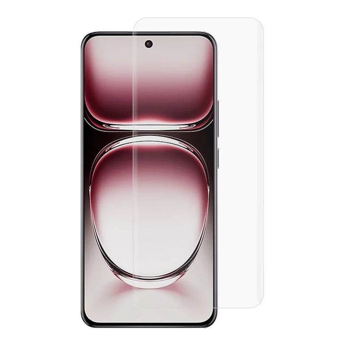 For Oppo Reno12 Pro 5G (Global) Tempered Glass Screen Protector UV Liquid Curved Screen Film Support Fingerprint Unlock - 1