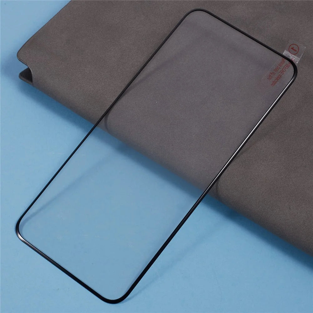 For Oppo Reno12 Pro 5G (Global) Screen Protector Black Edge Full Glue Curved Tempered Glass Clear Film - 4