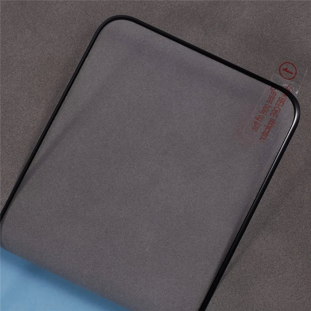 For Oppo Reno12 Pro 5G (Global) Screen Protector Black Edge Full Glue Curved Tempered Glass Clear Film - 6