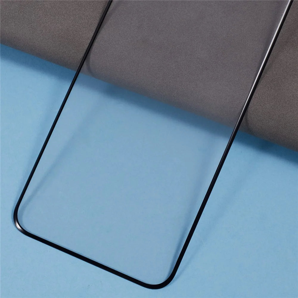 For Oppo Reno12 Pro 5G (Global) Screen Protector Black Edge Full Glue Curved Tempered Glass Clear Film - 7