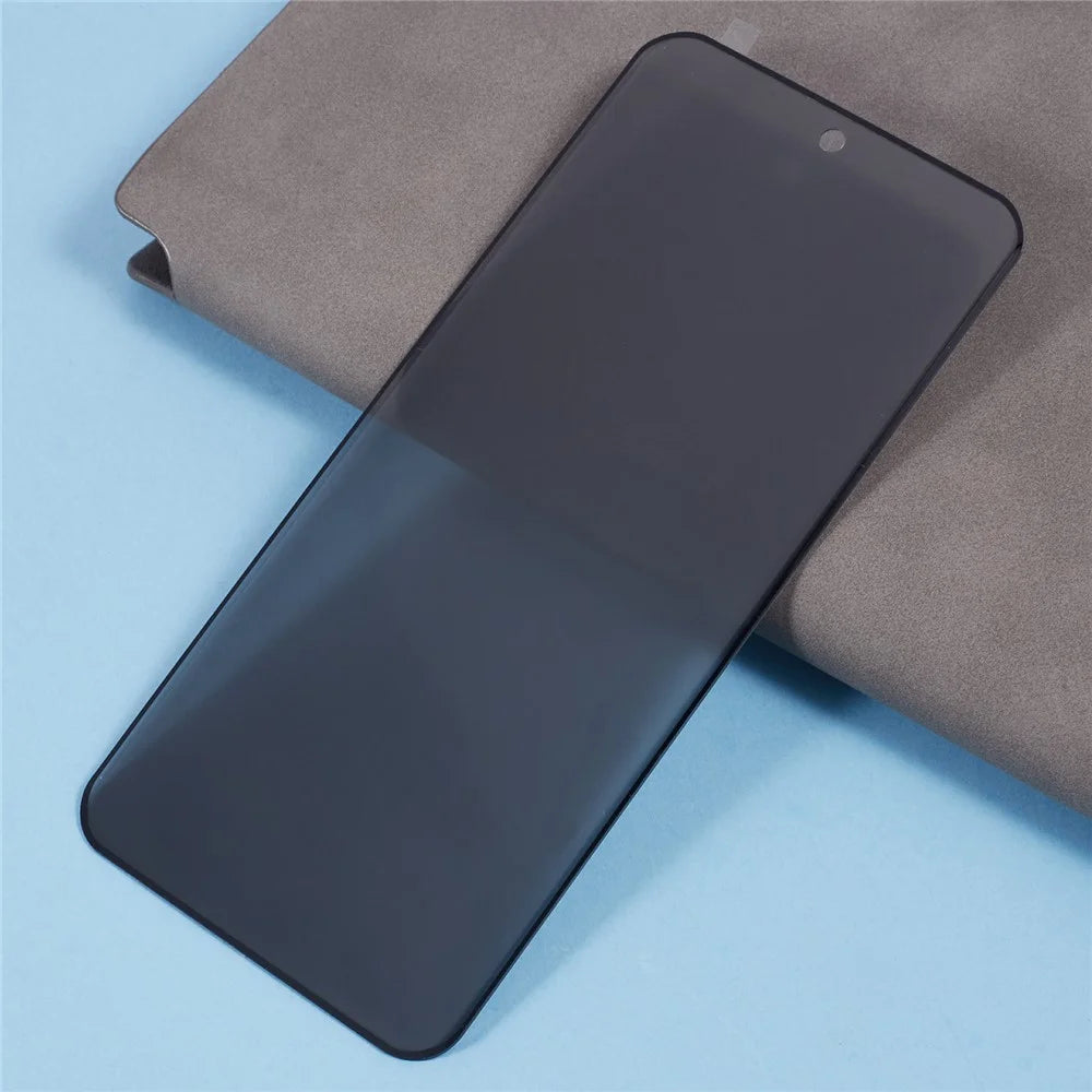 For Oppo Reno12 Pro 5G (Global) Screen Protector Anti-Spy Tempered Glass Film Side Glue Curved Edge - 6