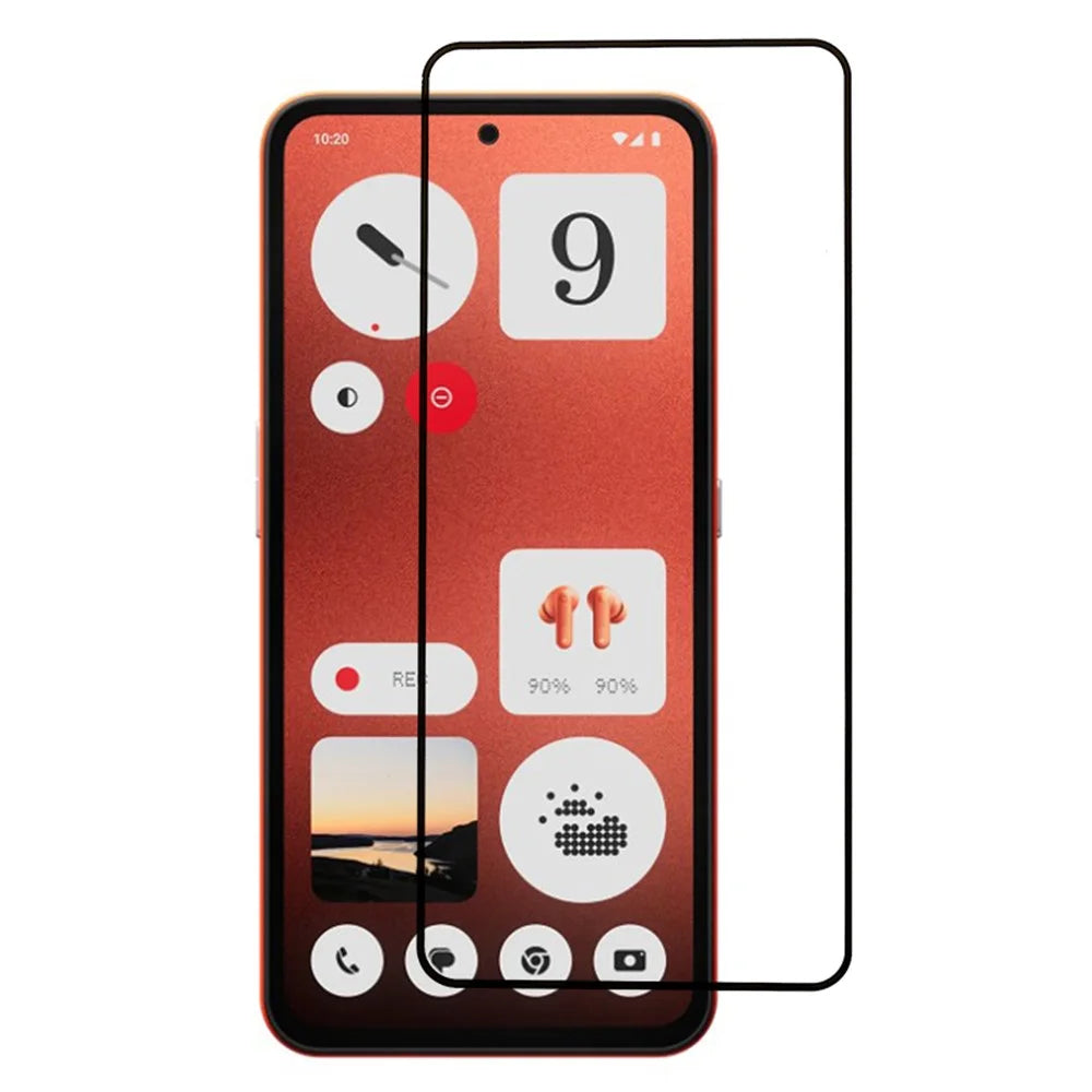For Nothing CMF Phone 1 Tempered Glass Screen Protector Full Glue Silk Printing Screen Film - 1