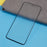 For Samsung Galaxy S24 FE Tempered Glass Screen Film Full Glue Silk Printing Matte Screen Protector - 4