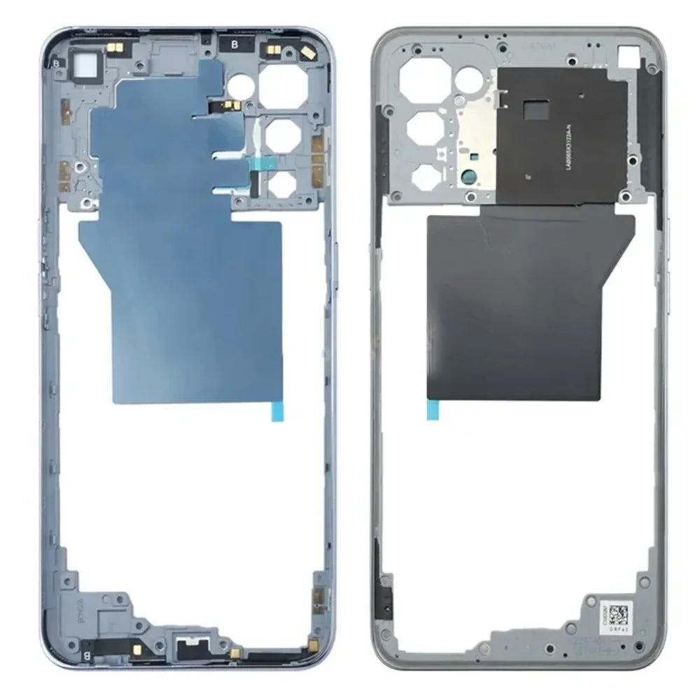 For Realme GT Master OEM Middle Housing Plate Frame Part (Without Logo) - White - 1