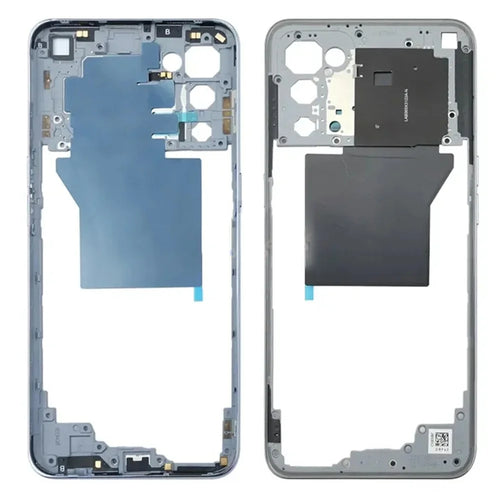 For Realme GT Master OEM Middle Housing Plate Frame Part (Without Logo) - White - 1