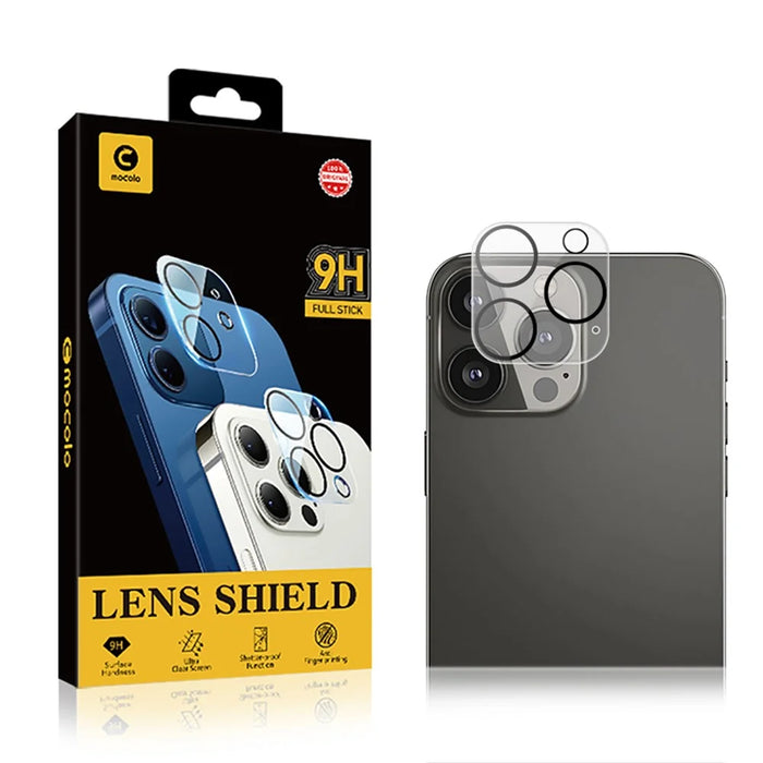 MOCOLO For iPhone 16 Pro / 16 Pro Max Camera Lens Protector Tempered Glass Lens Film Does Not Affect Night Shots - 7