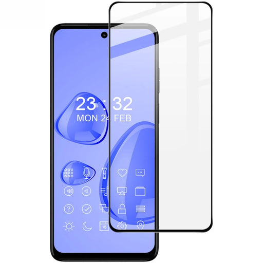 IMAK Pro+ Series for Motorola Moto G32 4G Anti-scratch Screen Protector Full Glue Full Cover Anti-explosion Tempered Glass Film - 1