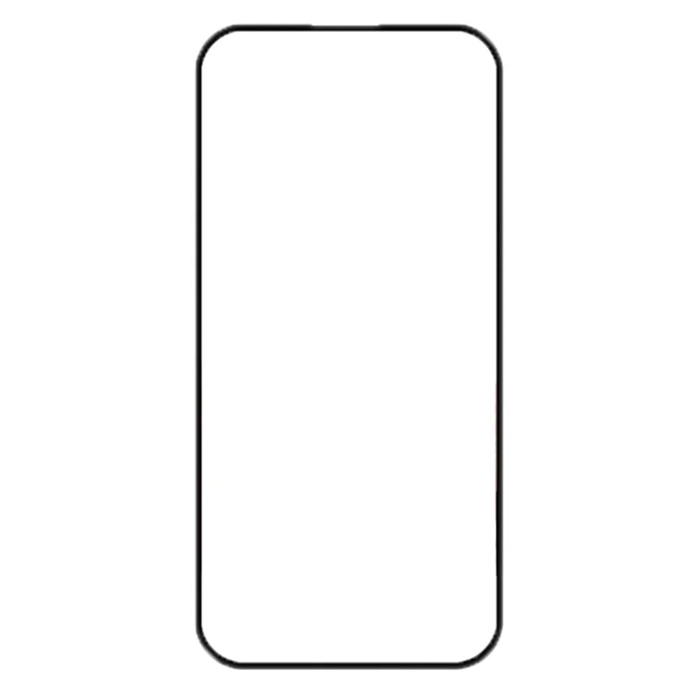 AMORUS For iPhone 16 Pro Max Full Screen Protector Silk Printing Tempered Glass Film - Black - 2