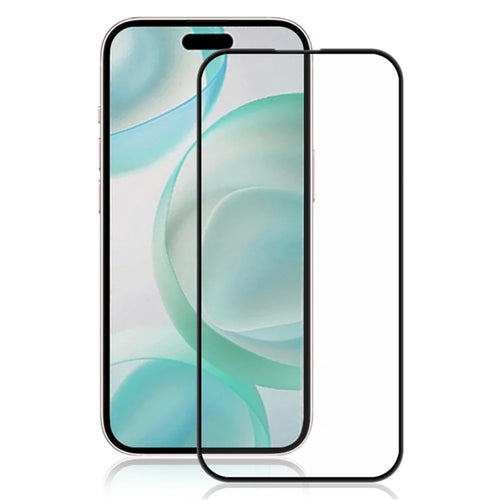 MOCOLO For iPhone 16 Pro Max Screen Protector Silk Printing Full Coverage Tempered Glass Film - Black - 1
