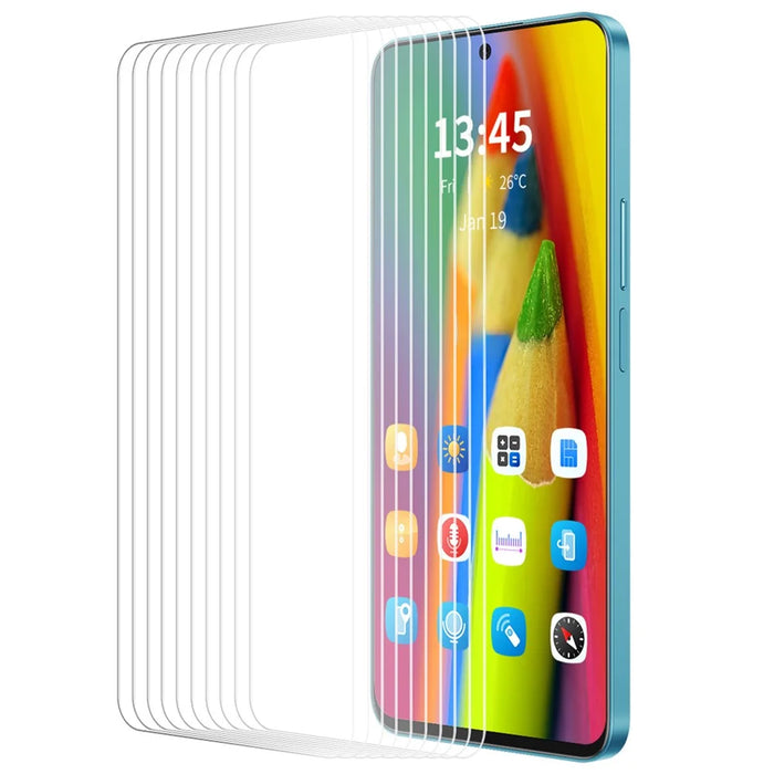 ENKAY HAT PRINCE 10Pcs For Samsung Galaxy M35 5G / A35 5G Screen Protector 9H Hardness Large Arc Edge - 1