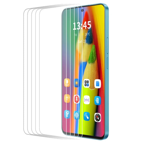 ENKAY HAT PRINCE 5Pcs For Samsung Galaxy M35 5G / A35 5G Screen Protector HD Clear 9H Hardness - 1