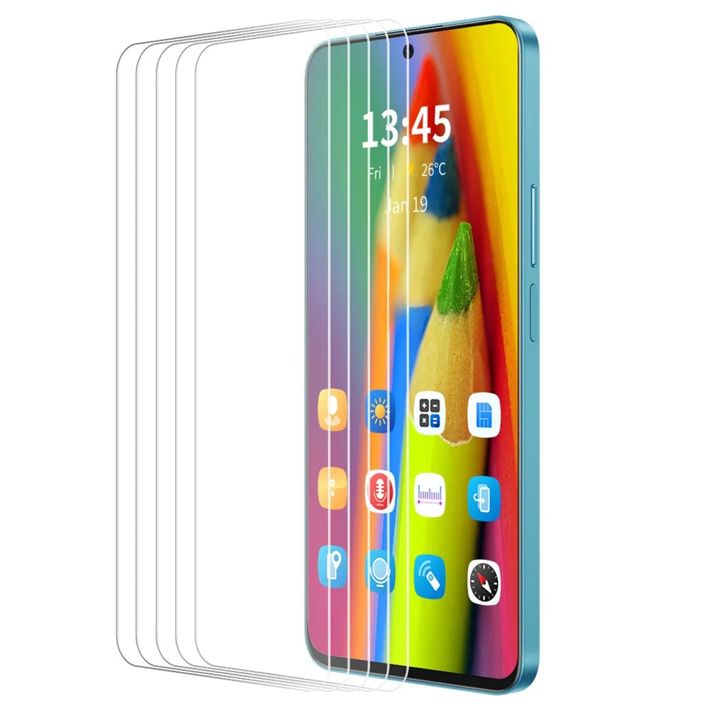 ENKAY HAT PRINCE 5Pcs For Google Pixel 9 Pro XL Screen Protector Large Arc Edge Anti-fingerprint - 1