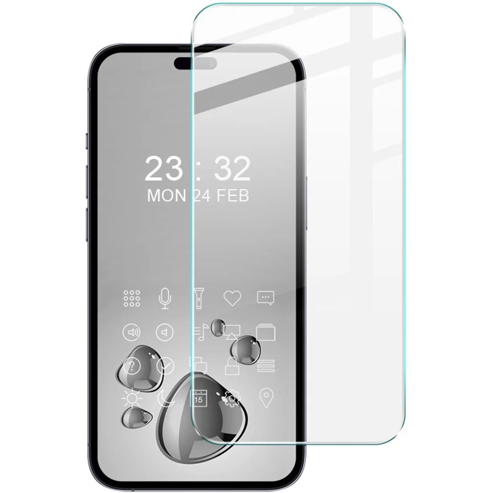 IMAK H Series For iPhone 16 Plus Tempered Glass Screen Protector HD Transparent - 1