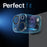 NORTHJO 2Pcs For iPhone 15  /  15 Plus Camera Lens Protector Black Circles HD Clear Tempered Glass Lens Film 3D Full Coverage - 4