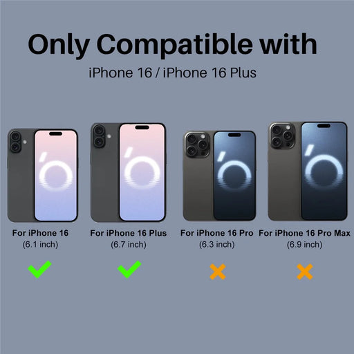 NORTHJO 2Pcs For iPhone 16  /  16 Plus Camera Lens Protector Clear 3D Full Coverage Tempered Glass Lens Film - 2