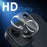 NORTHJO 2Pcs For iPhone 14  /  14 Plus Tempered Glass Camera Lens Protector Clear 3D Integrated Full Coverage - 3