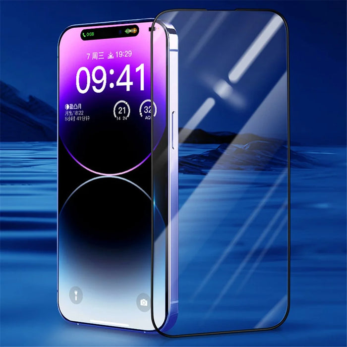 X-LEVEL For iPhone 16 Pro Screen Protector HD Tempered Glass Film Silk Printing 2.5D Full Coverage - 3