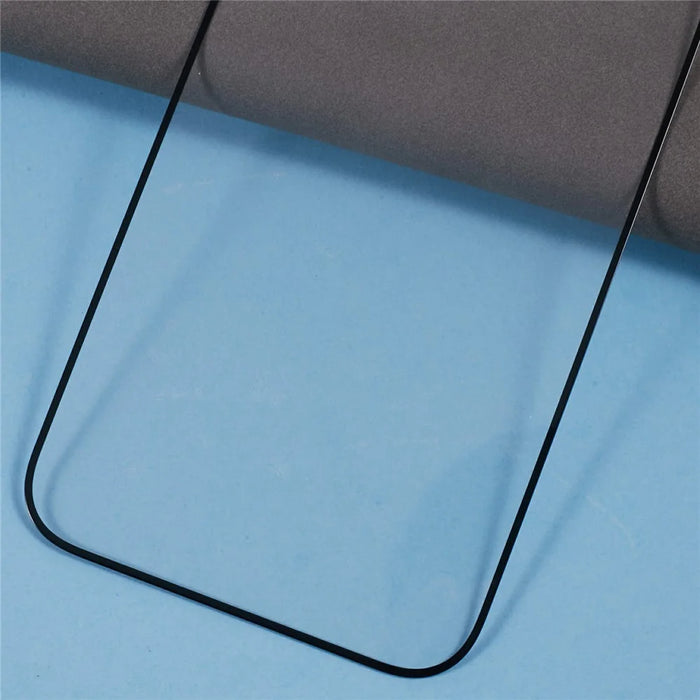 For iPhone 16 Pro Tempered Glass Screen Protector Electroplated Anti-Fingerprint Film - 6