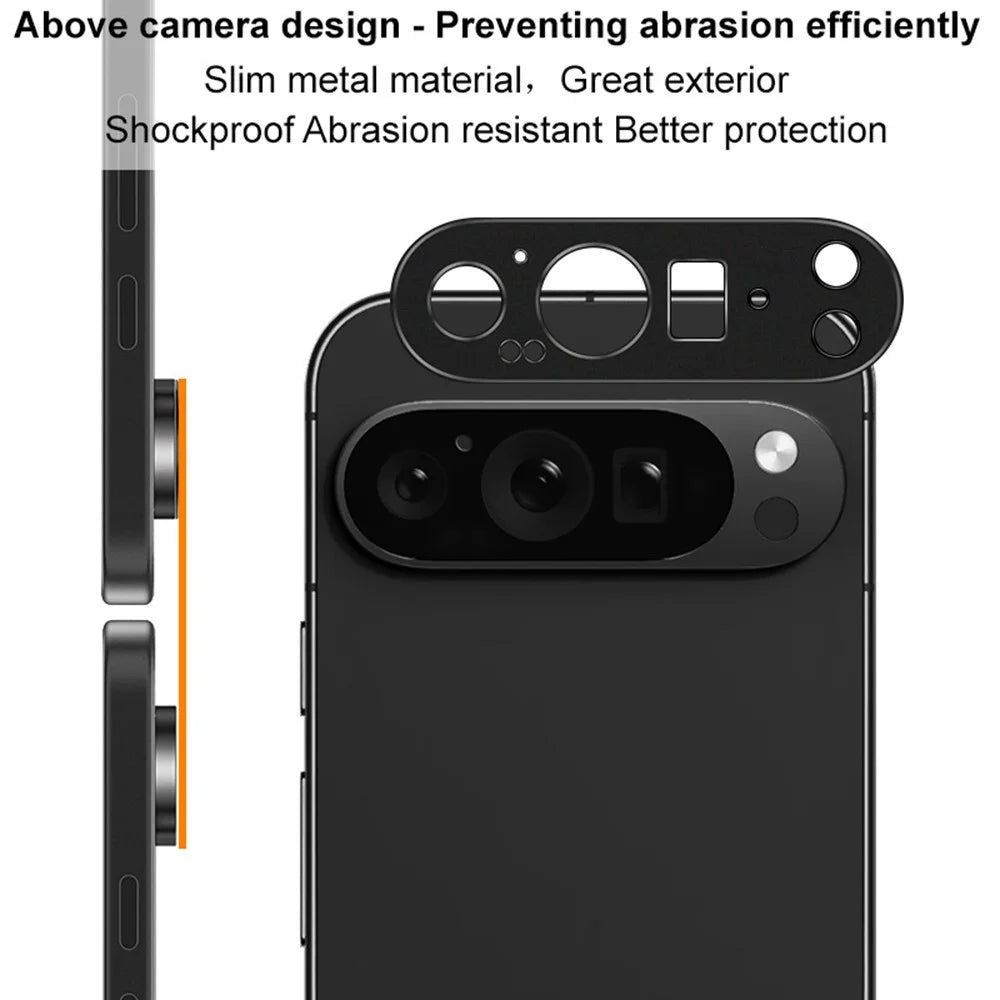 IMAK For Google Pixel 9 Pro XL Camera Lens Protector Metal Lens Cover - 4
