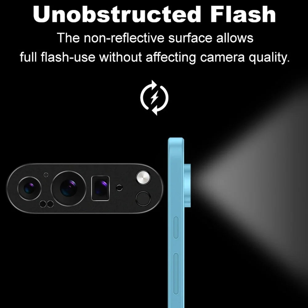 IMAK For Google Pixel 9 Pro Camera Lens Protector Hollow Metal Lens Cover - 5