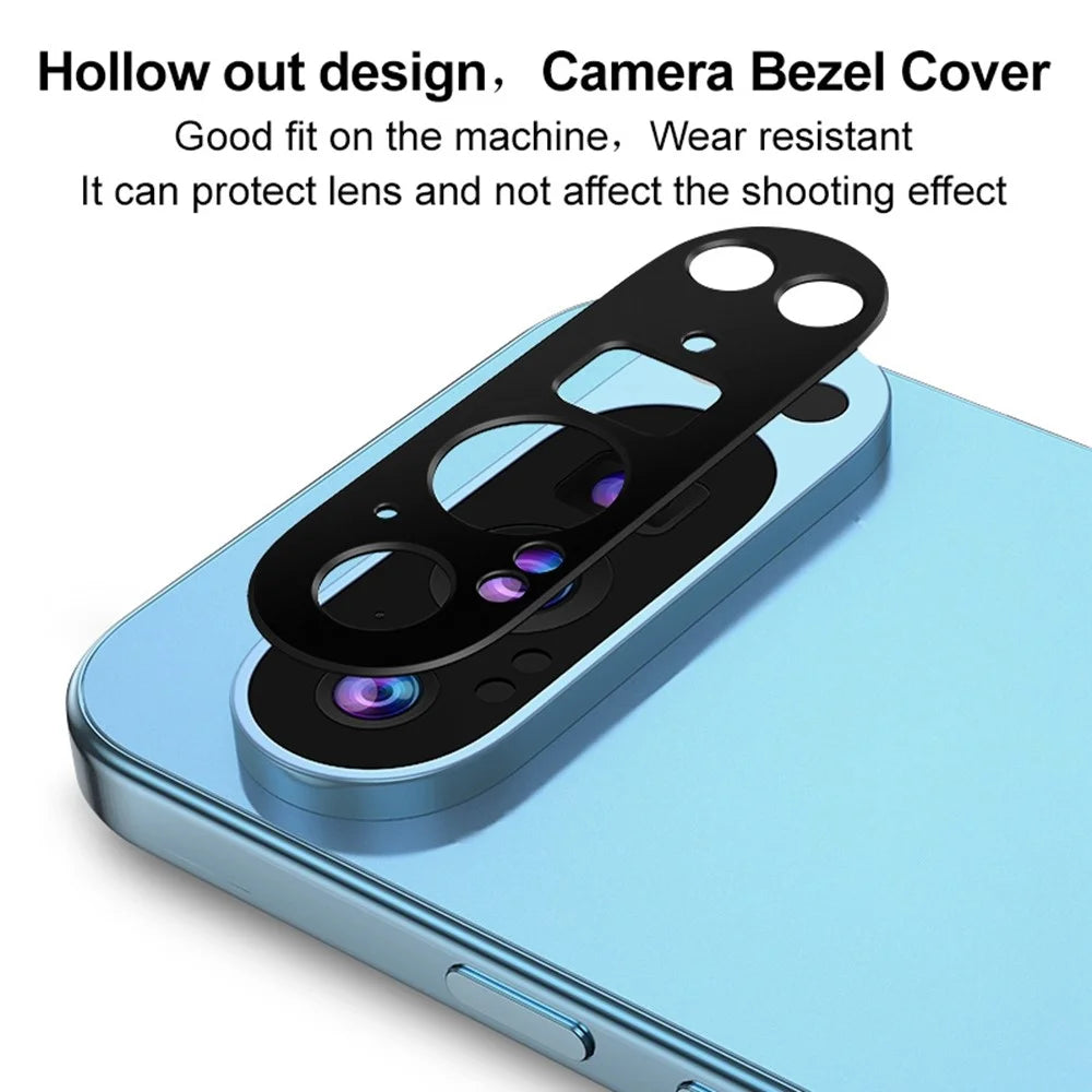 IMAK For Google Pixel 9 Pro Camera Lens Protector Hollow Metal Lens Cover - 6