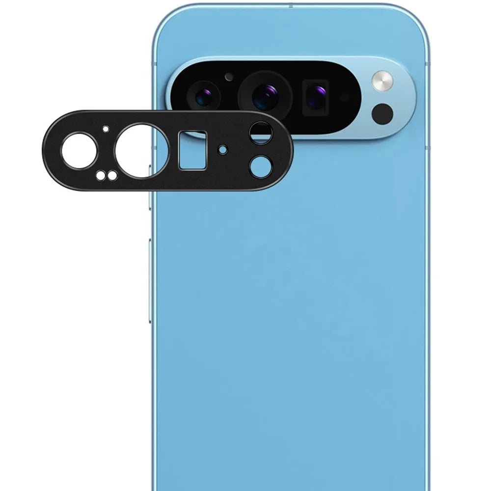 IMAK For Google Pixel 9 Pro Camera Lens Protector Hollow Metal Lens Cover - 7