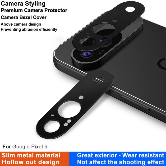 IMAK For Google Pixel 9 Metal Camera Lens Protector Lens Protective Cover - 3