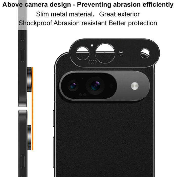 IMAK For Google Pixel 9 Metal Camera Lens Protector Lens Protective Cover - 4