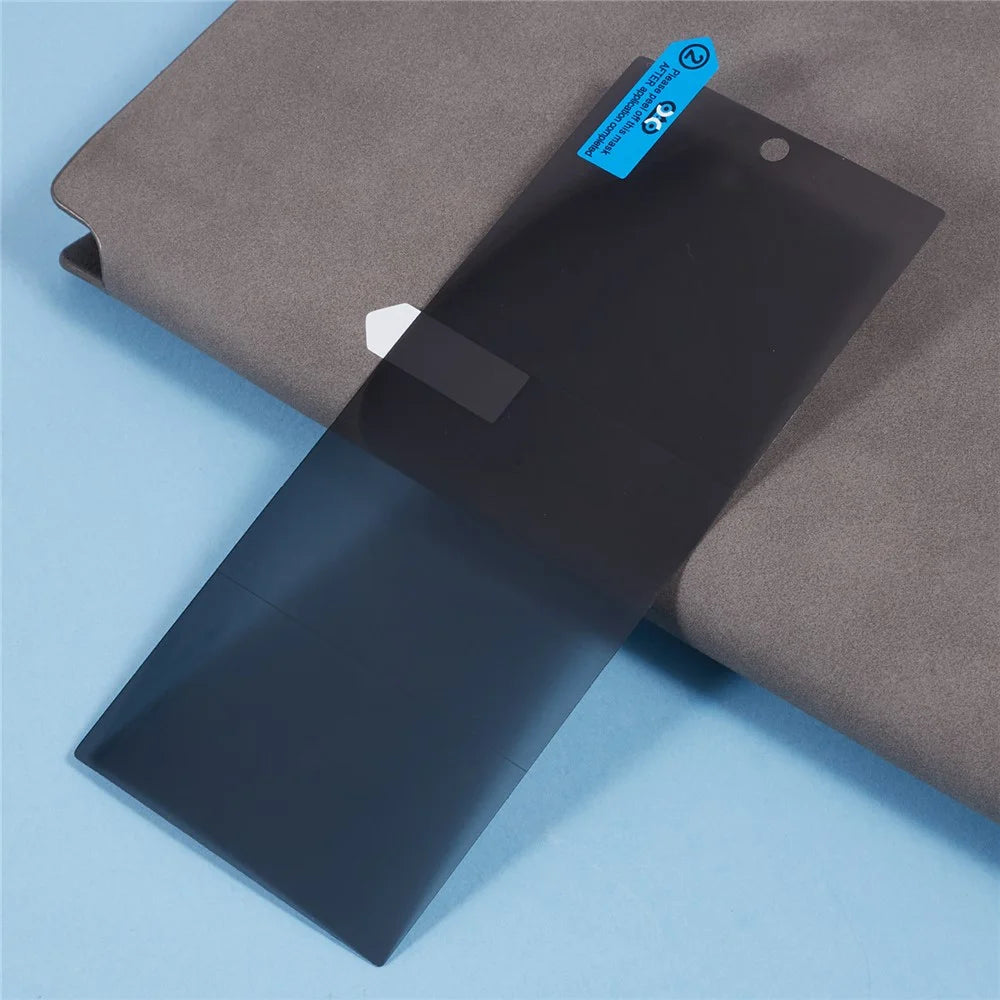 For Samsung Galaxy Z Flip7 FE 5G / Z Flip6 5G Anti-Spy Screen Protector Flexible TPU+PET Inner Screen Hydrogel Film - 4