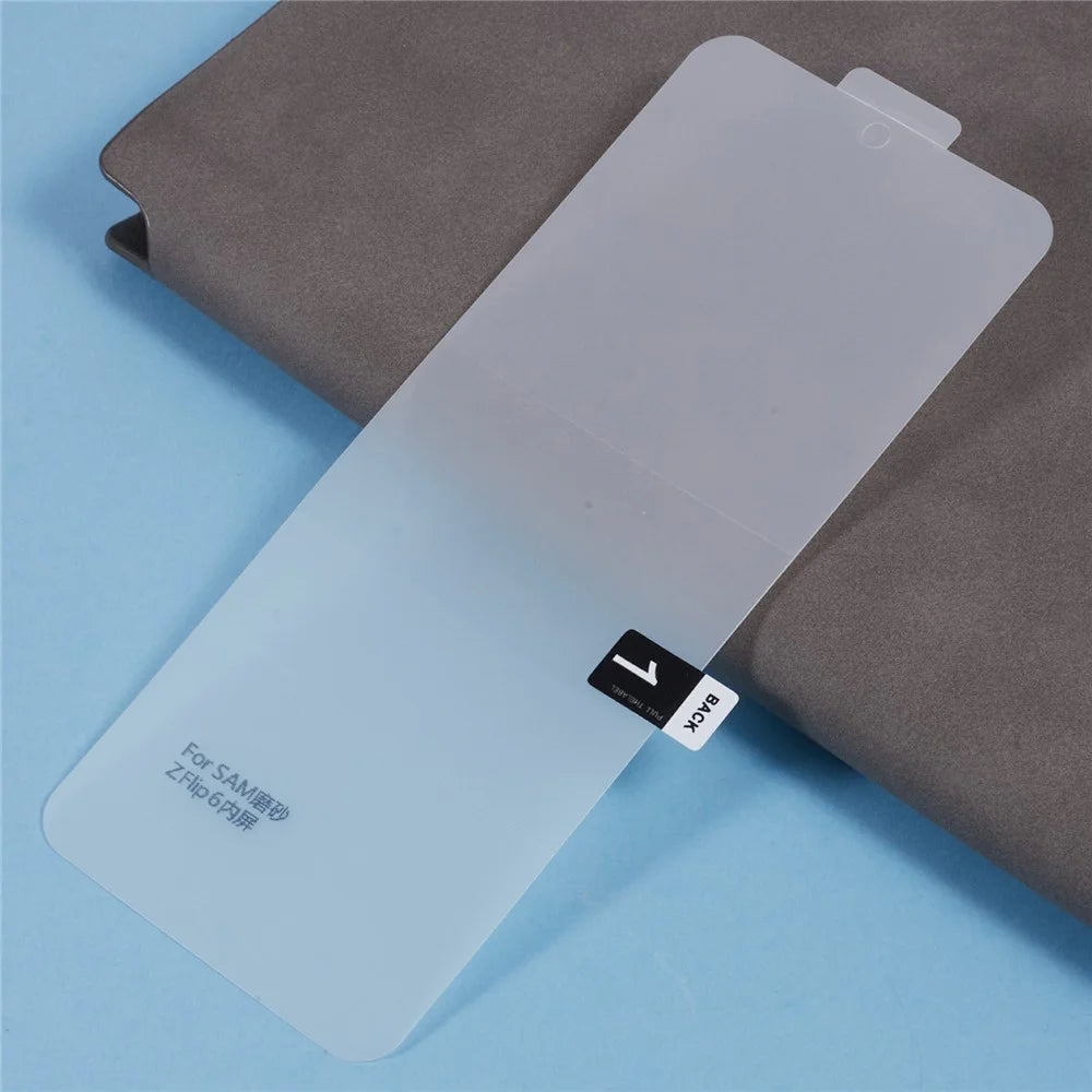 For Samsung Galaxy Z Flip7 FE 5G / Z Flip6 5G Matte Screen Protector Anti-Fingerprint TPU+PET Inner Screen Hydrogel Film - 3