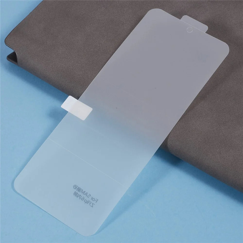 For Samsung Galaxy Z Flip7 FE 5G / Z Flip6 5G Matte Screen Protector Anti-Fingerprint TPU+PET Inner Screen Hydrogel Film - 4