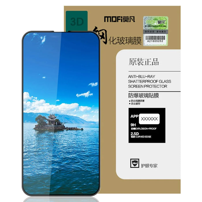 MOFI JK 3D Tempered Glass Film-1 for iPhone 16 Plus Screen Protector Curved Edge Full Coverage - 7