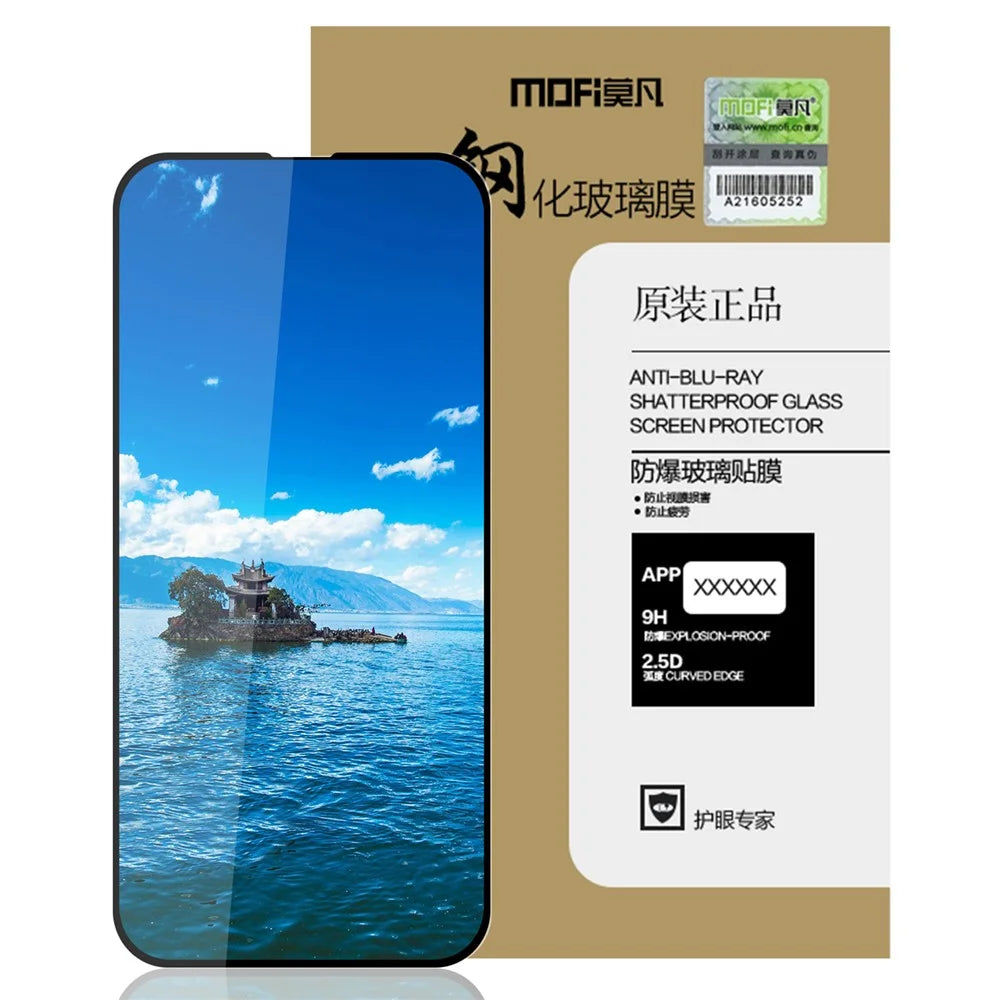 MOFI JK Series-1 for iPhone 16 Pro Max Full Screen Protector Anti-Explosion 9H Hardness - 7