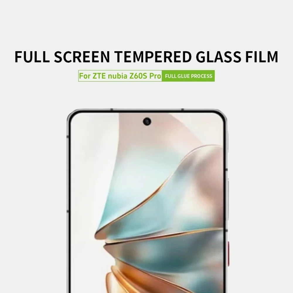 PINWUYO JK Series-2 for ZTE nubia Z60S Pro 5G Full Screen Protector 9H Hardness Shatter-Proof - 2