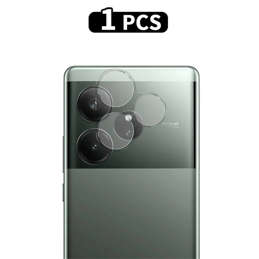 RURIHAI For Realme GT 6 5G Camera Lens Protector High Aluminium-Silicon Glass - 1