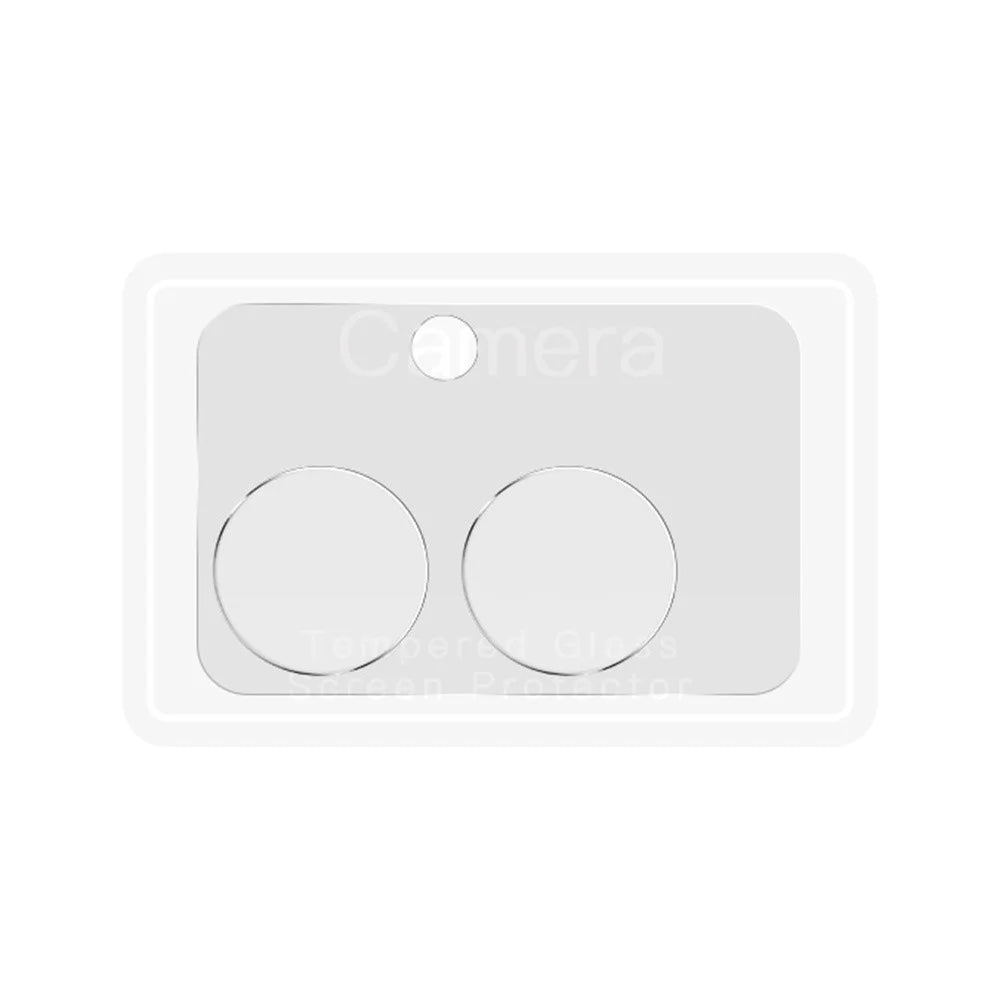 RURIHAI 2Pcs For Realme C61 4G Camera Lens Protector 0.2mm 2.5D Arc Edge Rear Lens Film - 3