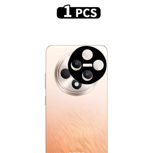 RURIHAI For Oppo Reno12 F 4G Camera Lens Protector Silk Printing High Aluminium-Silicon Glass Film - 1