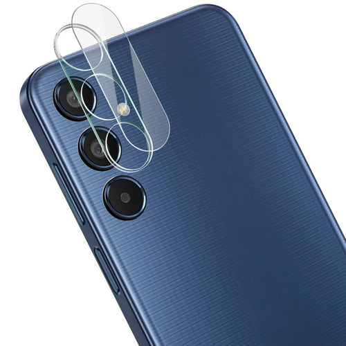 IMAK For Samsung Galaxy M35 5G Camera Lens Protector Tempered Glass Film+Acrylic Lens Cap - 1