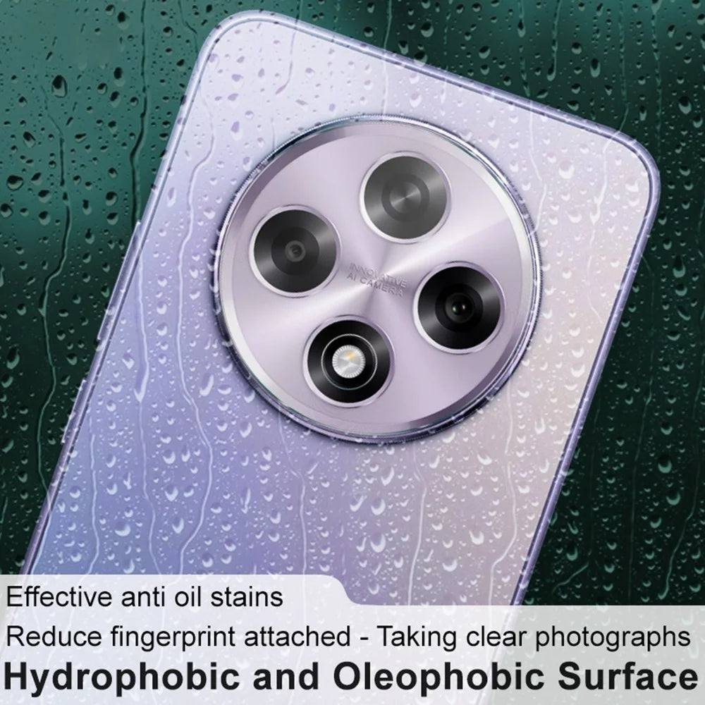 IMAK 2Pcs / Set for Oppo A3 5G Camera Lens Protector Anti-Scratch Tempered Glass Lens Film - 3