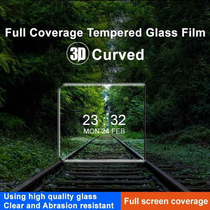 IMAK For Honor Magic V Flip 5G Rear Screen Protector 3D Curved Tempered Glass Screen Film - 3