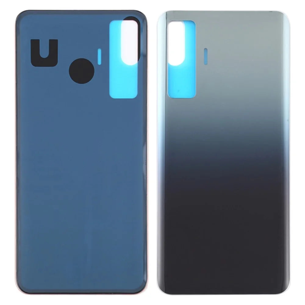 For vivo X50 4G / 5G Battery Housing Back Cover Replacement - Black - 1