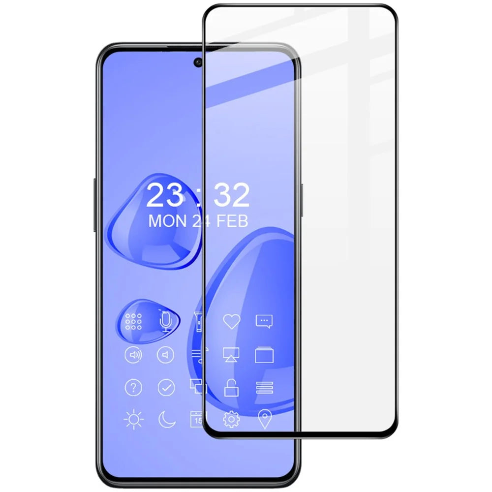 IMAK Pro+ Series for OnePlus Ace Pro 5G / 10T 5G Shatterproof Tempered Glass Film Full Covering Anti-explosion Full Glue HD Clear Film - 1
