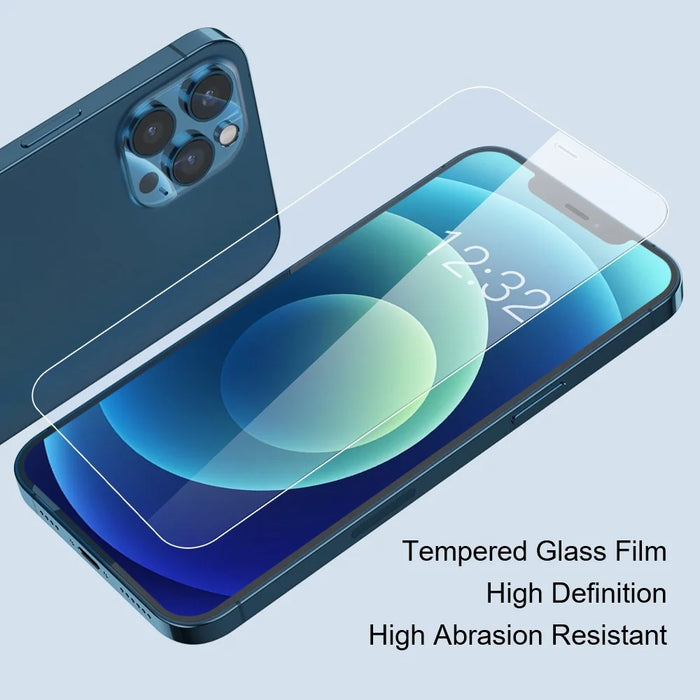 AMORUS For iPhone 16 Pro Screen Protector HD Transparent Protective Film Tempered Glass - 5