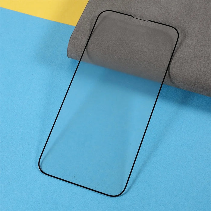 For iPhone 16 Screen Protector Anti-Fingerprint Matte Tempered Glass Screen Film - 4