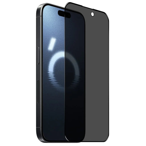 NORTHJO A++ For iPhone 16 Pro Screen Protector Full Glue Silk Printing Anti-Spy Privacy Tempered Glass Film - 2