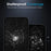 NORTHJO A++ Matte Screen Protector for iPhone 16 Anti-Fingerprint Full Coverage Tempered Glass Film - 5