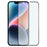 NORTHJO A++ For iPhone 14 / 13 / 13 Pro Matte Screen Protector Anti-Fingerprint Full Coverage 0.3mm 2.5D Tempered Glass Film - 1
