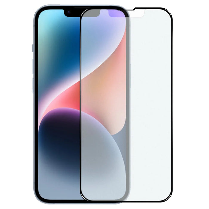 NORTHJO A++ For iPhone 14 / 13 / 13 Pro Matte Screen Protector Anti-Fingerprint Full Coverage 0.3mm 2.5D Tempered Glass Film - 1