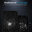 NORTHJO A++ For iPhone 14 Plus / 13 Pro Max Matte Screen Protector 0.3mm 2.5D Anti-Fingerprint Full Coverage Tempered Glass Film - 5
